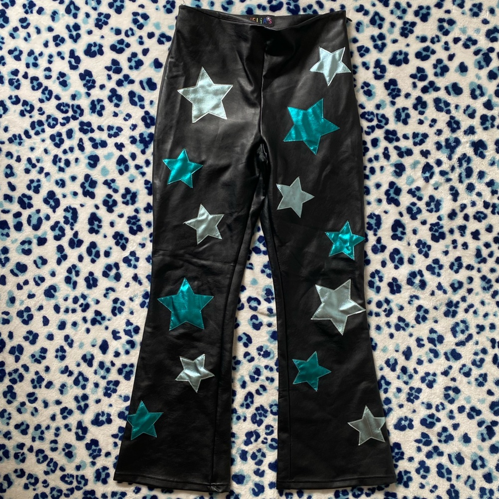DELIA*S starry pleather pant 🤩